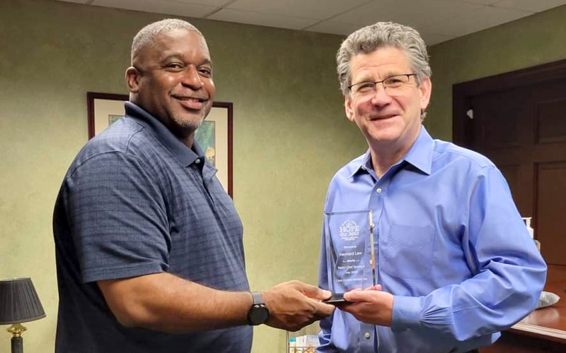 2022, Dr. George Banks shares award with Doug Maynard